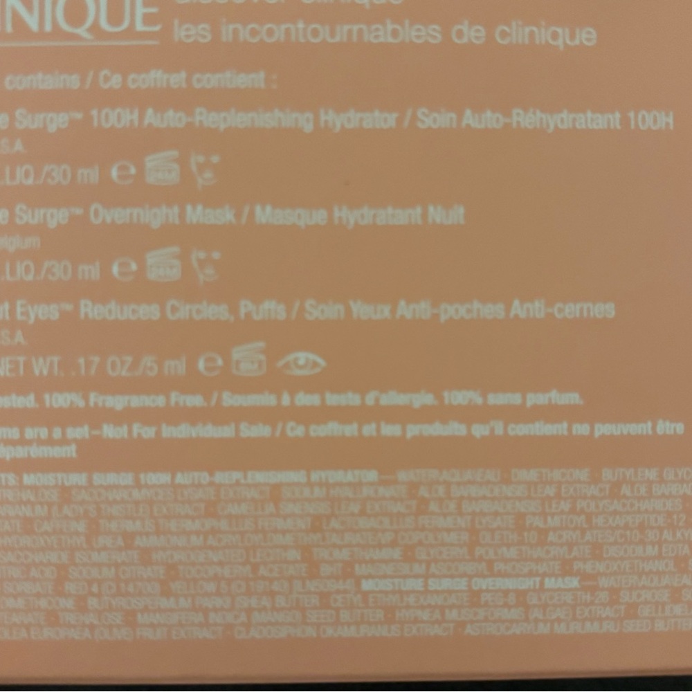 Clinique Moisture Surge Set - Picture 2 of 3